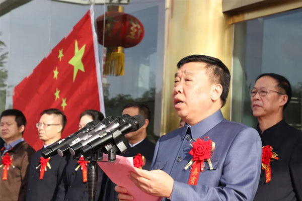 2021年rg皇家视讯董事长李安平在双庆活动现场 2021年rg皇家视讯董事长李安平在双庆活动现场